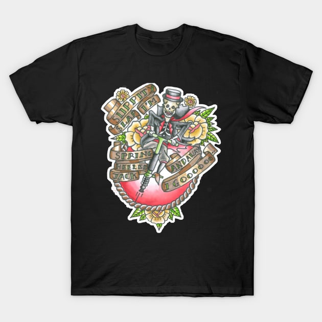 Spring heeled Jack T-Shirt by FinnIreland